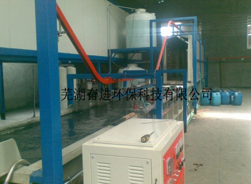 懸挂式電泳生産線